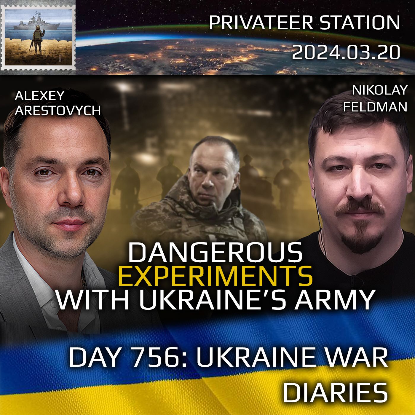 cover of episode War in Ukraine, Analytics. Day 756: Deadly Experiments with Ukrainian Army.