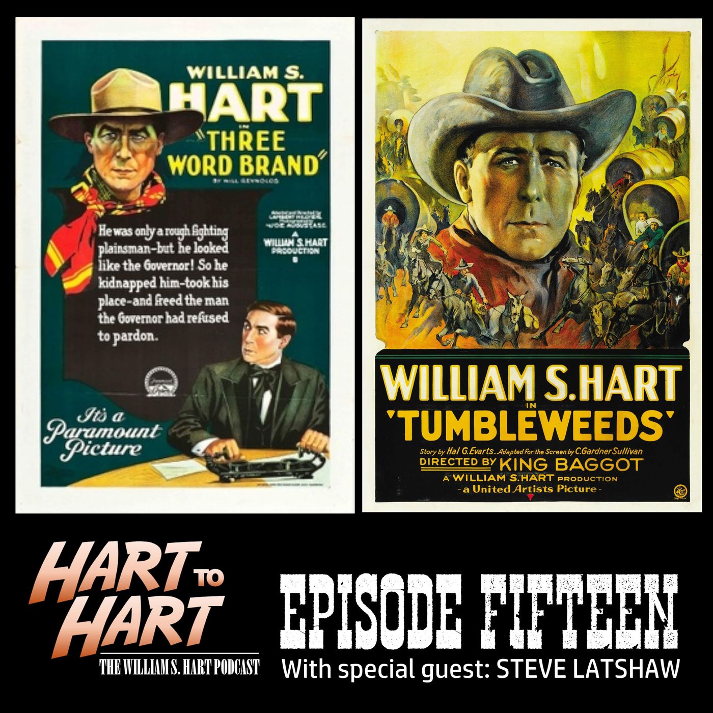 Three Word Brand (1921) / Tumbleweeds (1925)