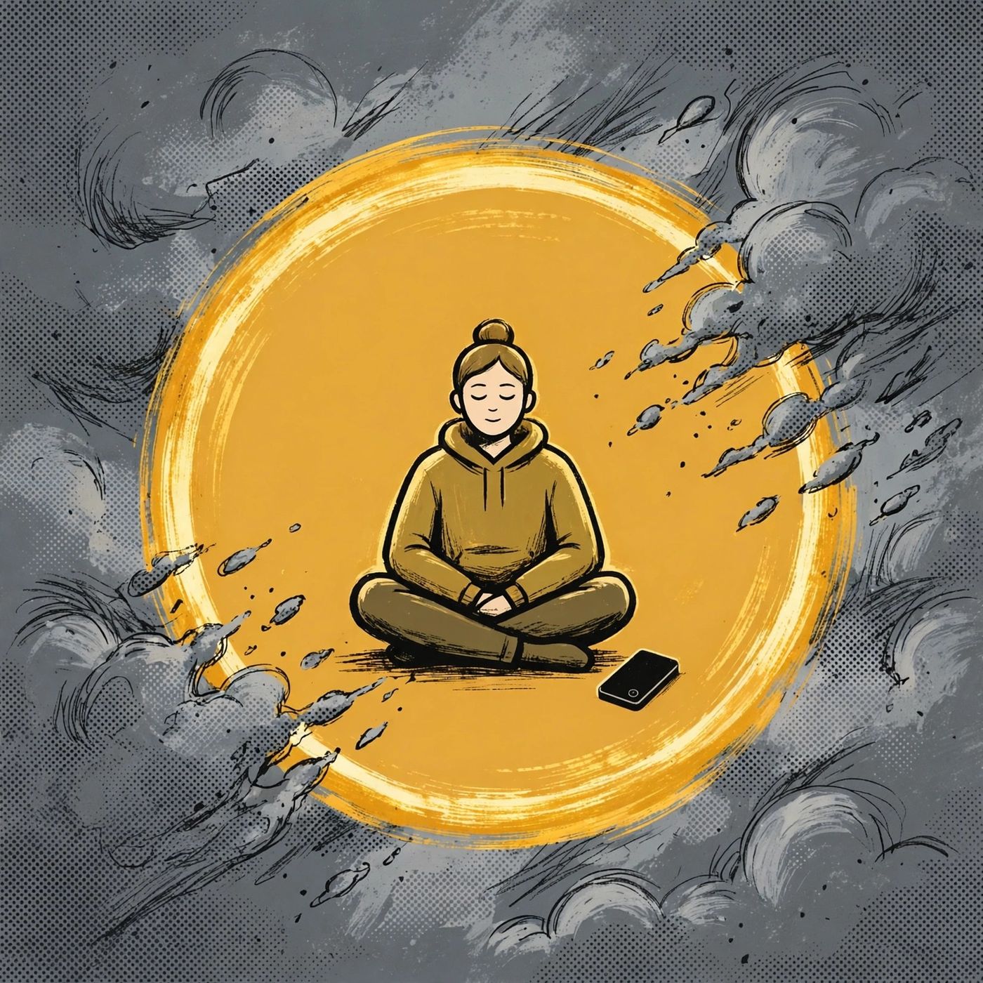 The Headline Heart: Calm for Heavy News Days episode artwork