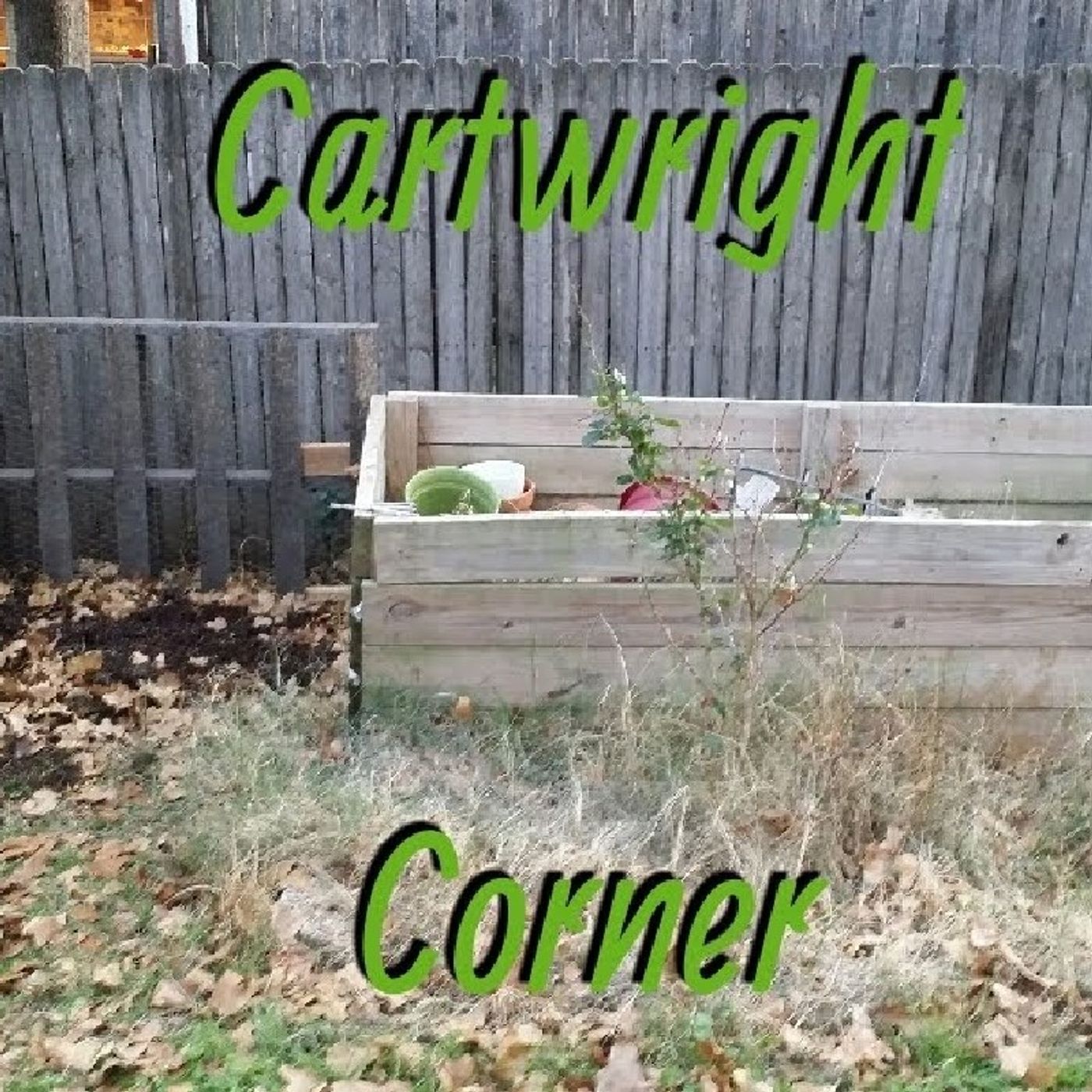 One Raised Bed And A Compost Pile