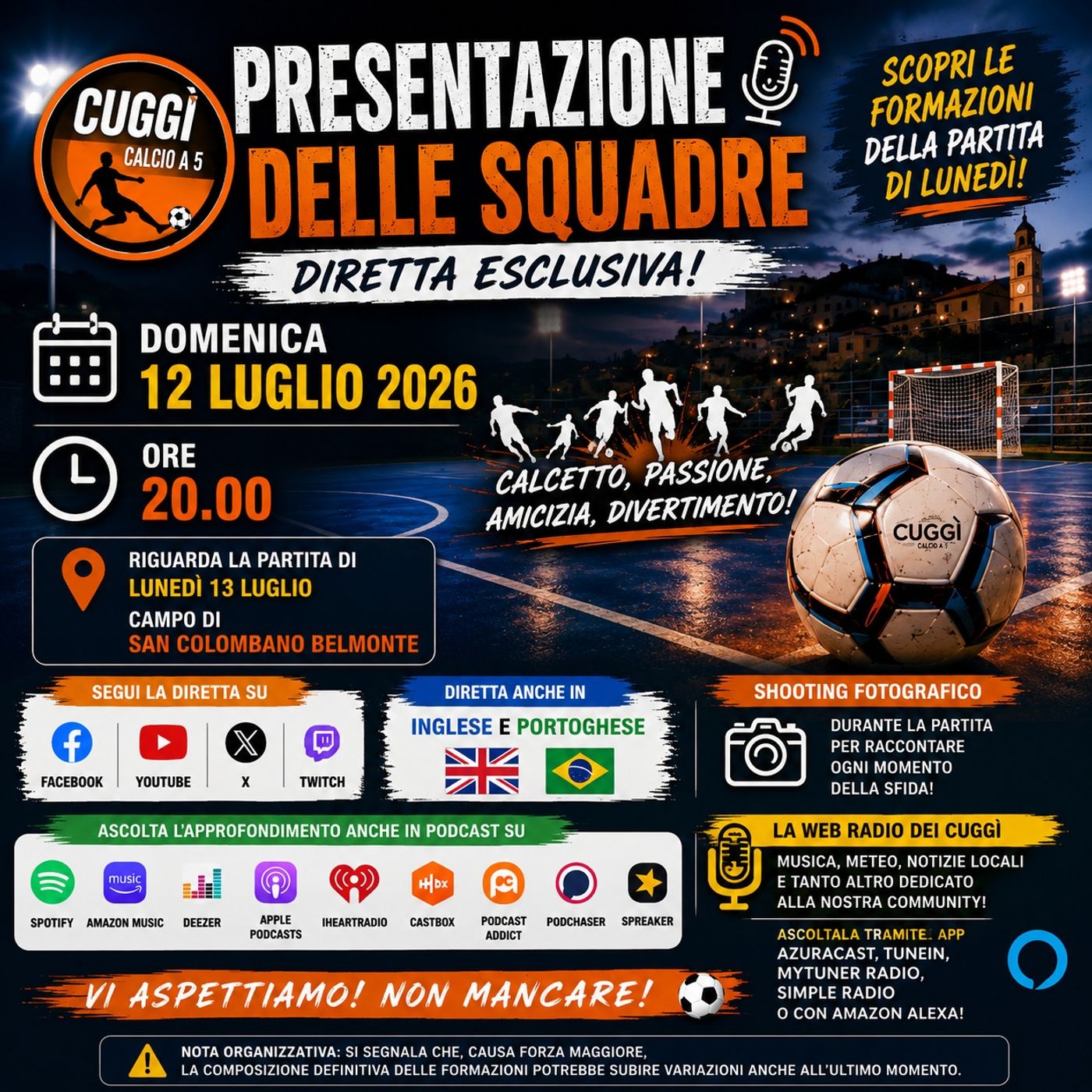 Le Formazioni del 13-07-26 episode artwork