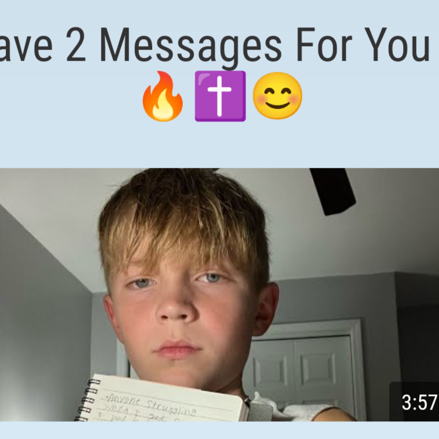 I Have 2 Messages For You ❤️🔥✝️😊 episode artwork