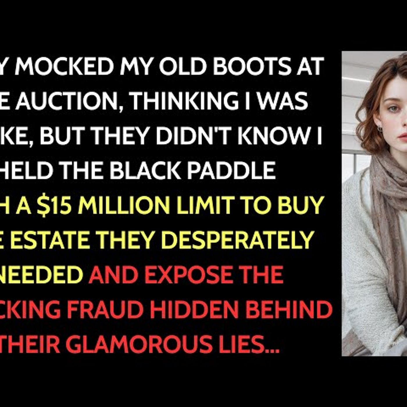 My Family Mocked Me at the Aspen Auction—So I Bought the $15M Estate They Were Desperate to Win.