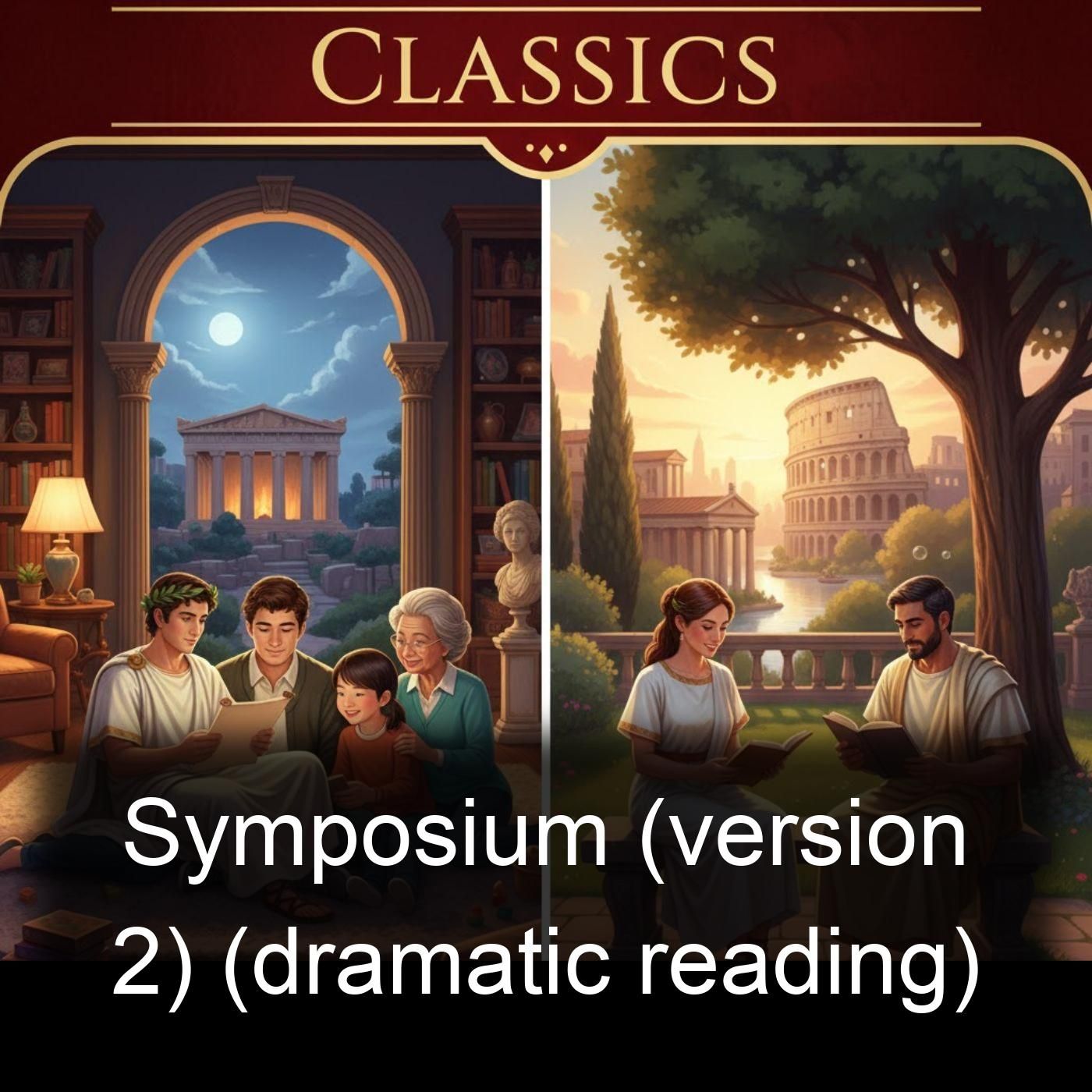 Symposium (version 2) (dramatic reading) cover art