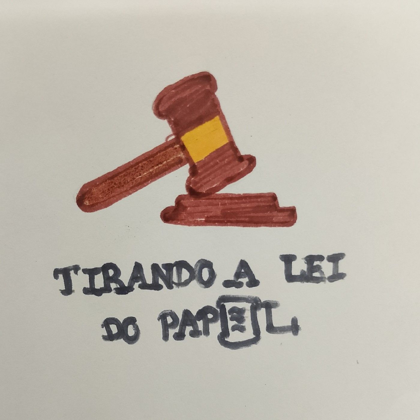 Tirando a Lei do papel