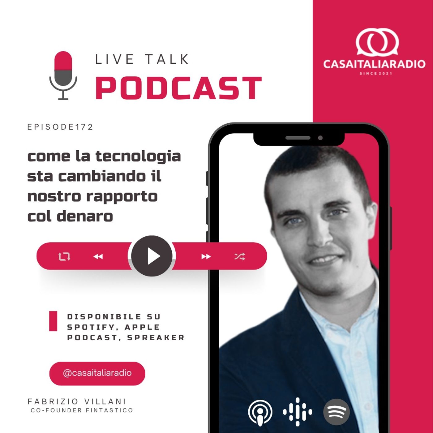 BM - Puntata N. 172- Come la tecnologia sta cambiando il nostro approccio con il denaro episode artwork