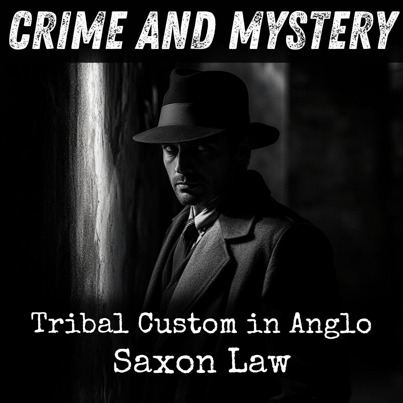 Tribal Custom in Anglo-Saxon Law