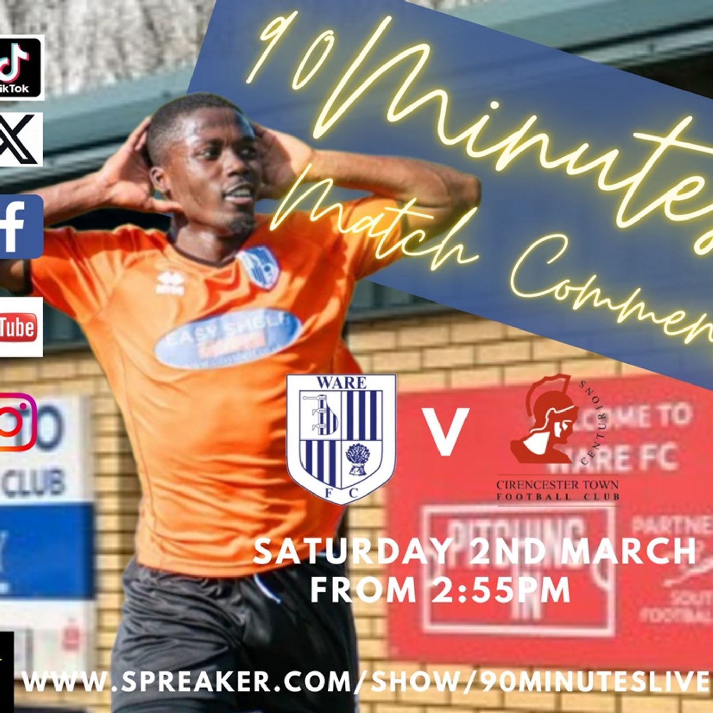 Ware v Cirencester Live