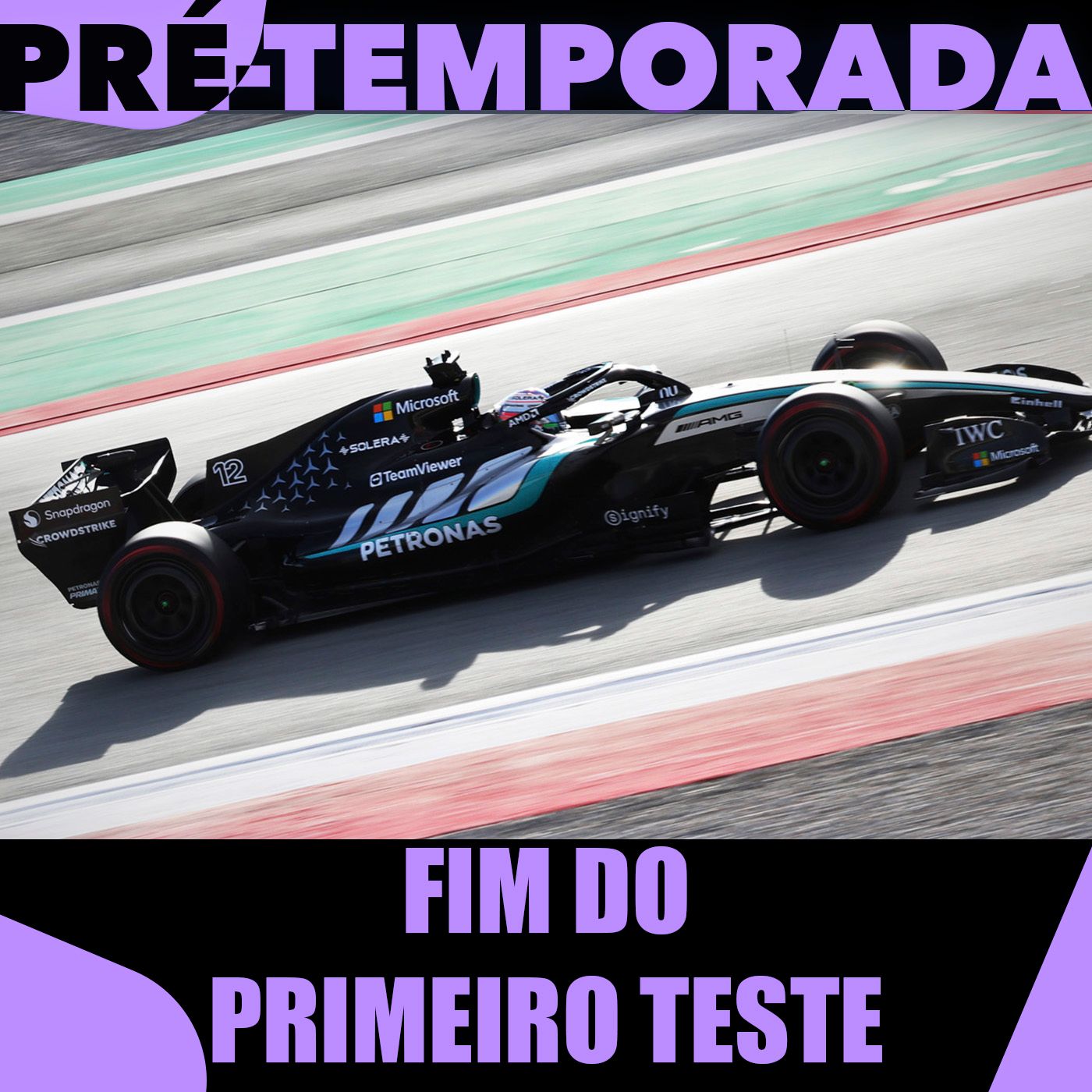 Mercedes domina pré-temporada da F1; Verstappen dispara contra novo carro, analisando Bortoleto e +