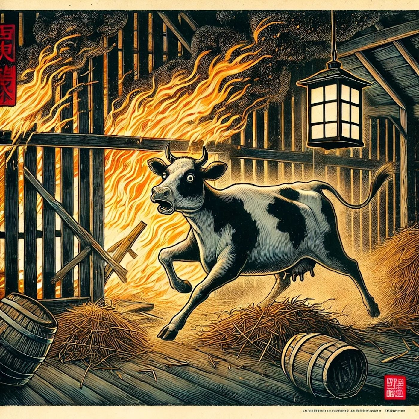 牛が大火を引き起こすなんて信じられますか？ episode artwork