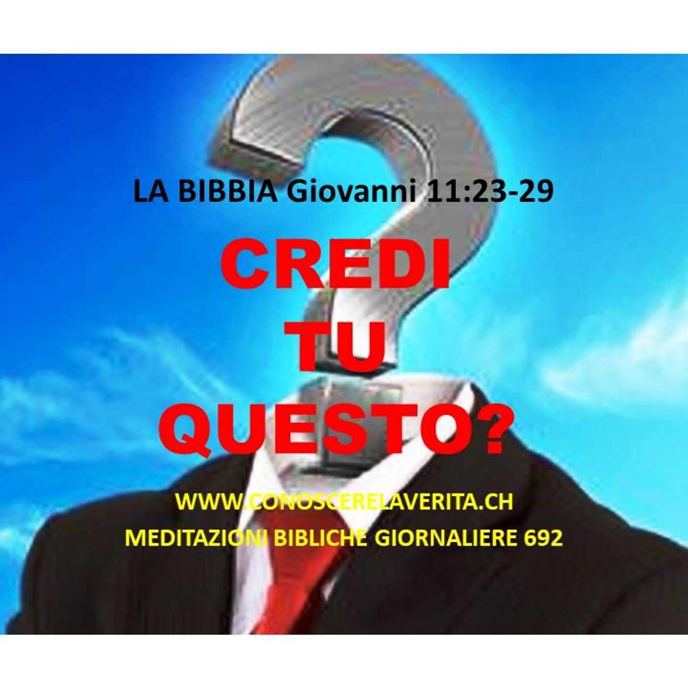 MEDITAZIONI BIBLICHE GIORNALIERE