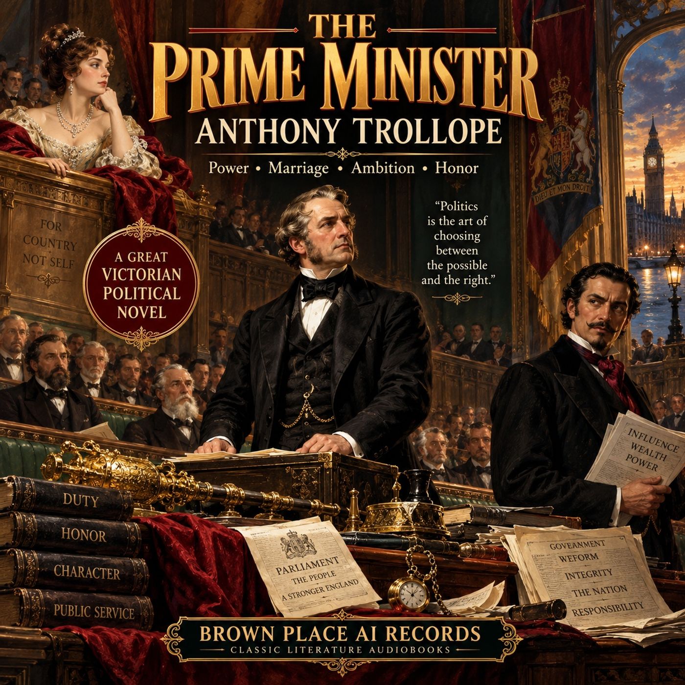 The Prime Minister by Anthony Trollope | Victorian Political Drama, Power, Marriage & Scandal Audiobook Part 5 episode artwork