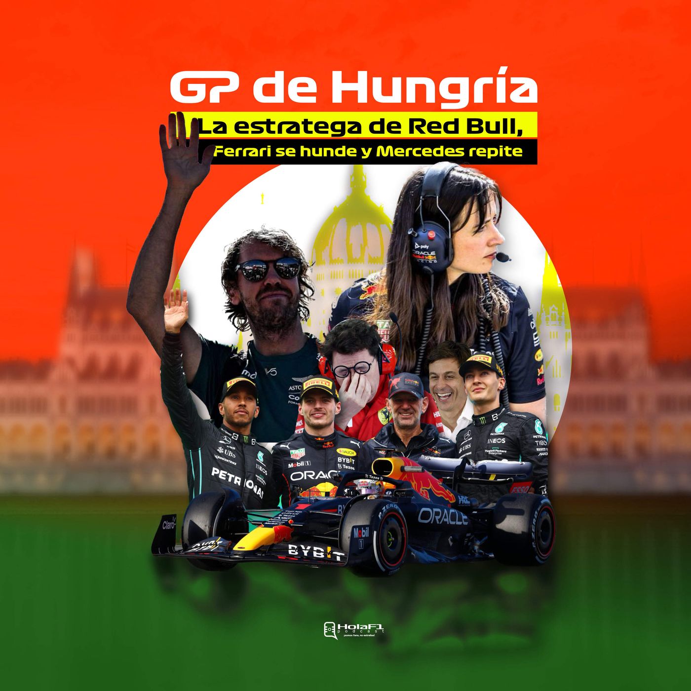 GP de Hungría: la estratega de Red Bull, Ferrari se hunde y Mercedes repite