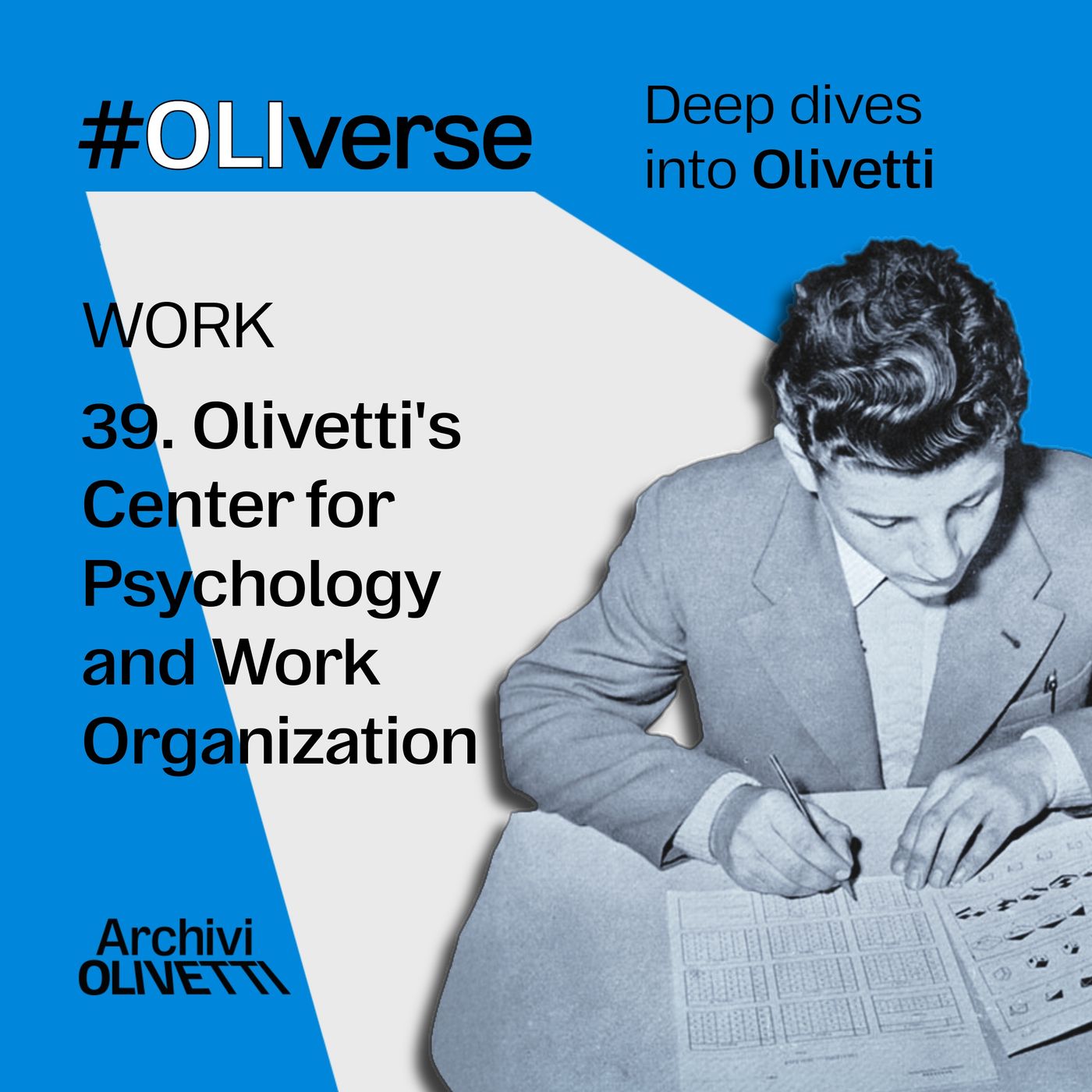 OLIverse - 39 - WELFARE - Olivetti's Center for Psychology and Work Organization OLIverse - 39 - WELFARE - Olivetti's Center for Psychology and Work Organization
