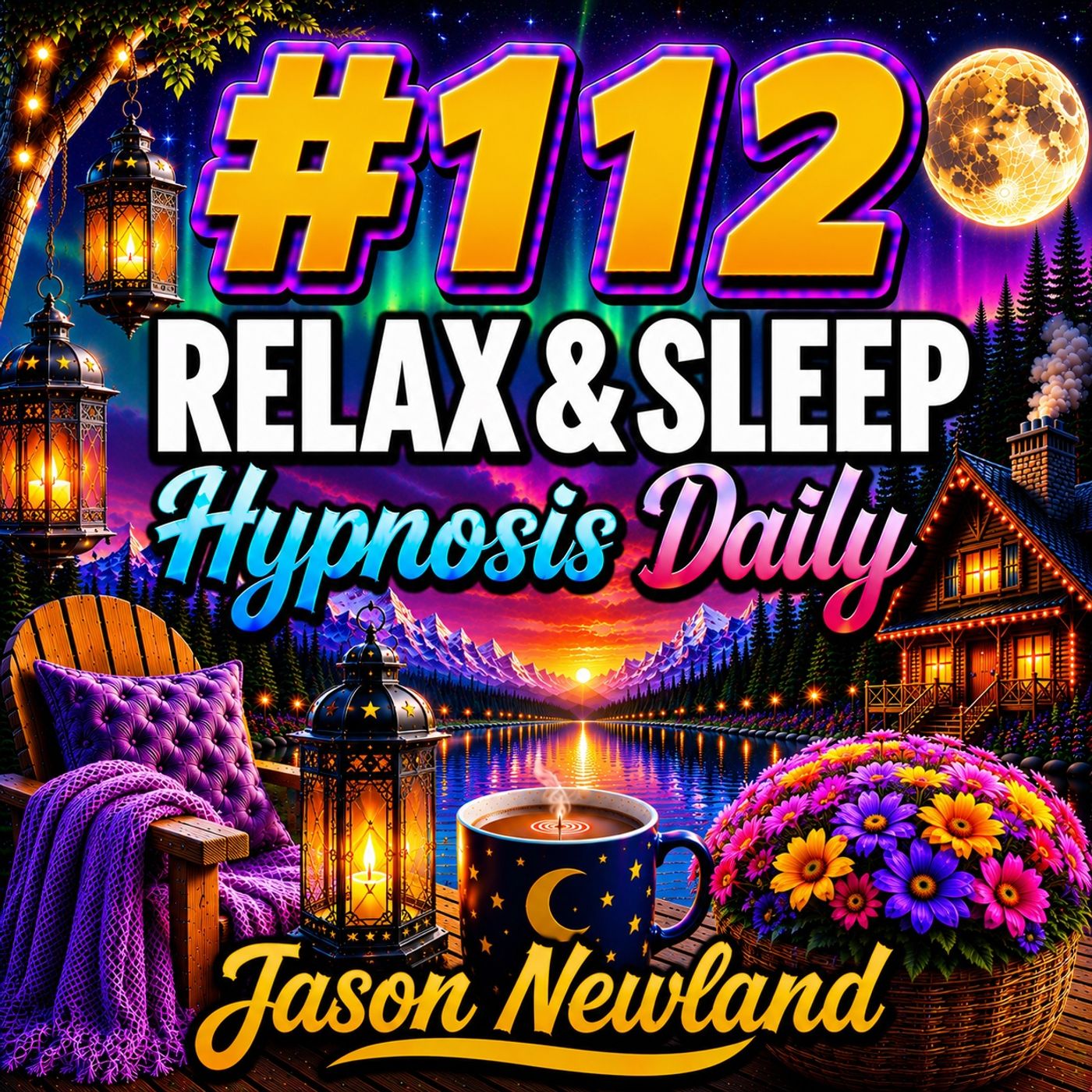 #112 Relax & Sleep Hypnosis Daily - RELAXING FROM A DISTANCE (Jason Newland) episode artwork