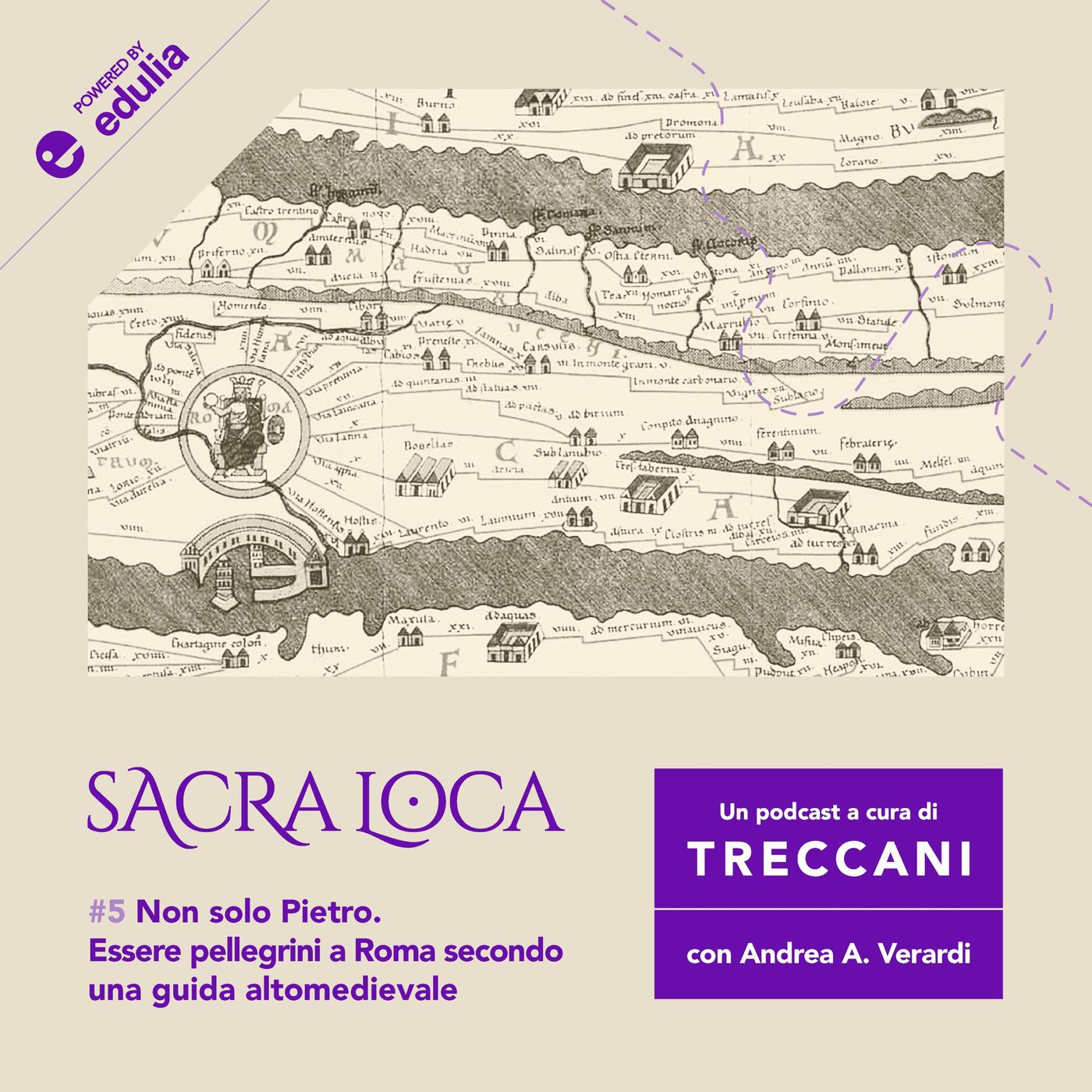 E5: "Non solo Pietro. Essere pellegrini a Roma secondo una guida altomedievale?" — Sacra Loca - Giubileo 2025 cover