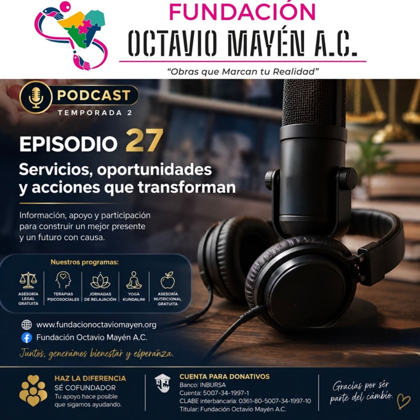 T2 Episdio 27.- Servicios, oportunidades y acciones que transforman episode artwork
