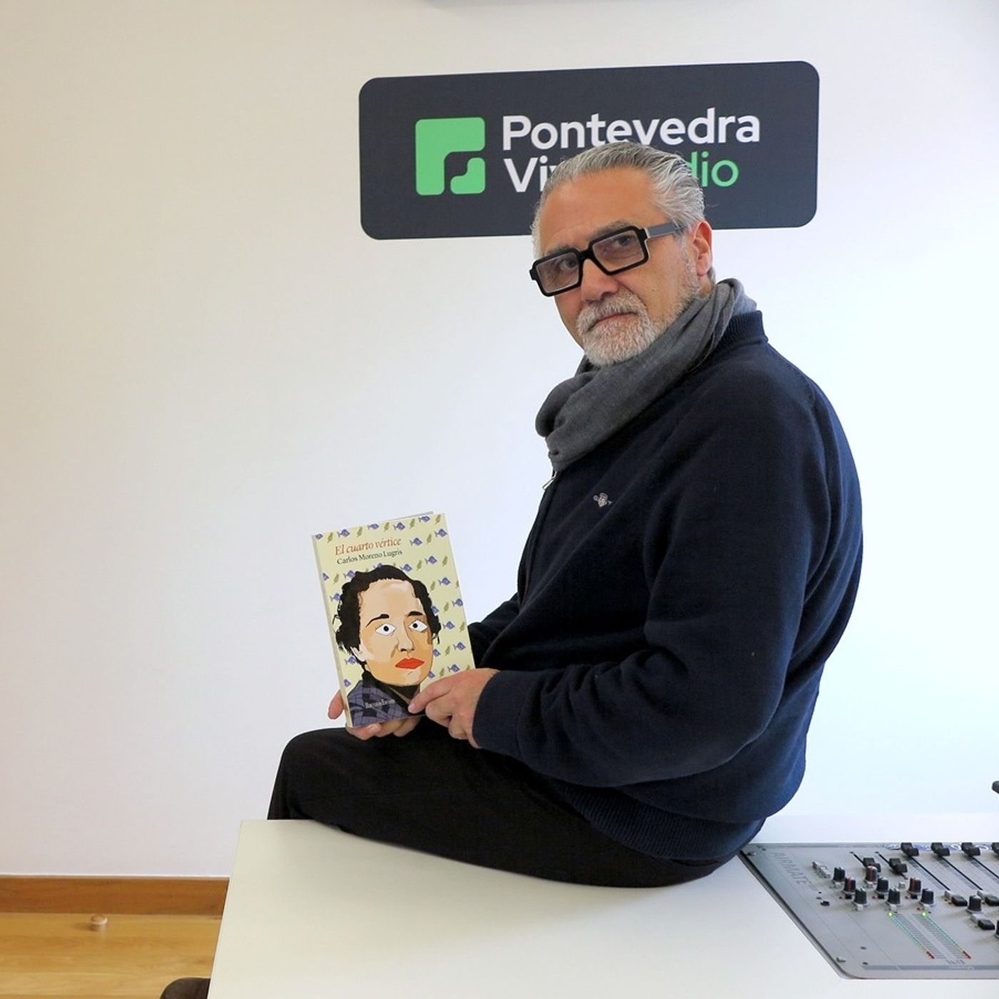 Carlos Moreno Lugrís con 'El cuarto vértice' episode artwork
