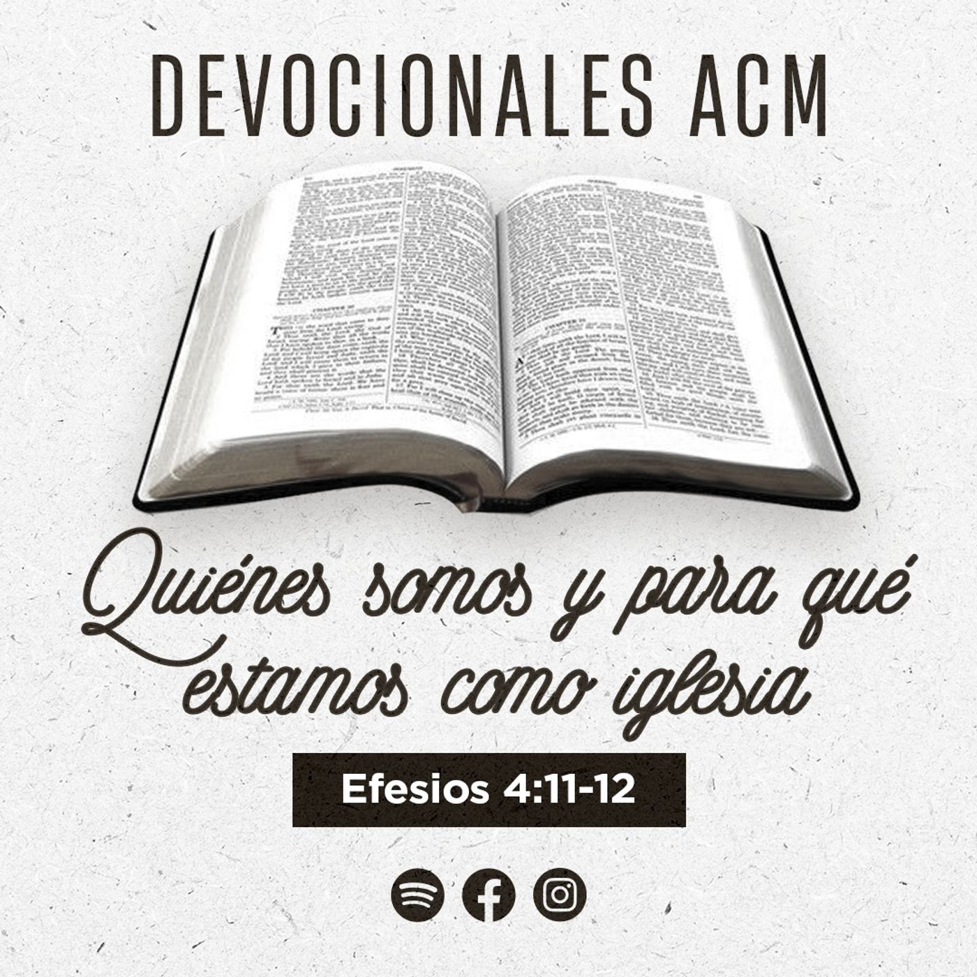 Quiénes somos y para qué estamos como iglesia | Efesios 4:11-12