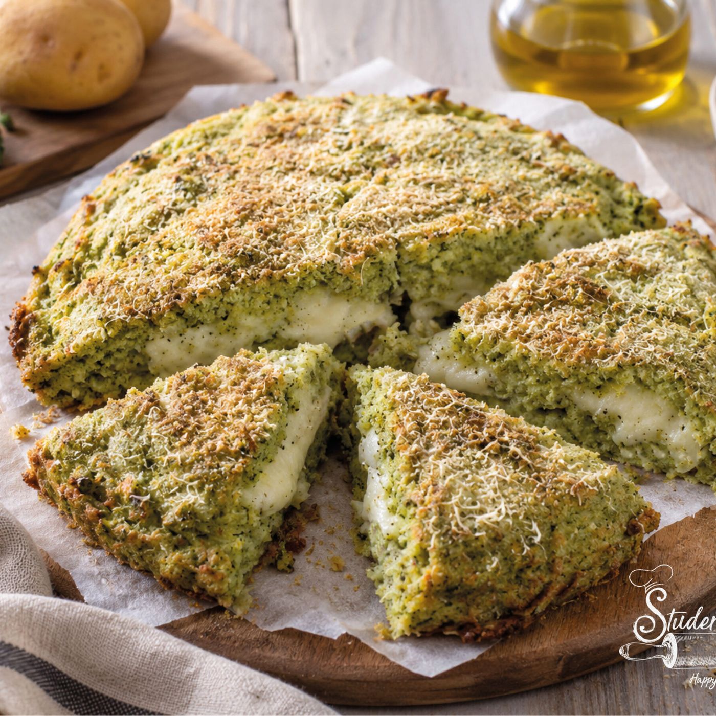 TORTA SALATA VEGANA BROCCOLI E PATATE In Friggitrice Ad Aria episode artwork