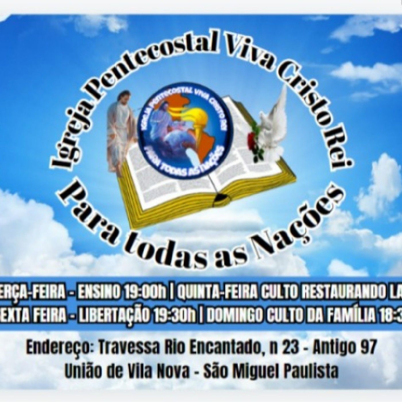 igreja pentecostal viva Cristo rei podcast artwork