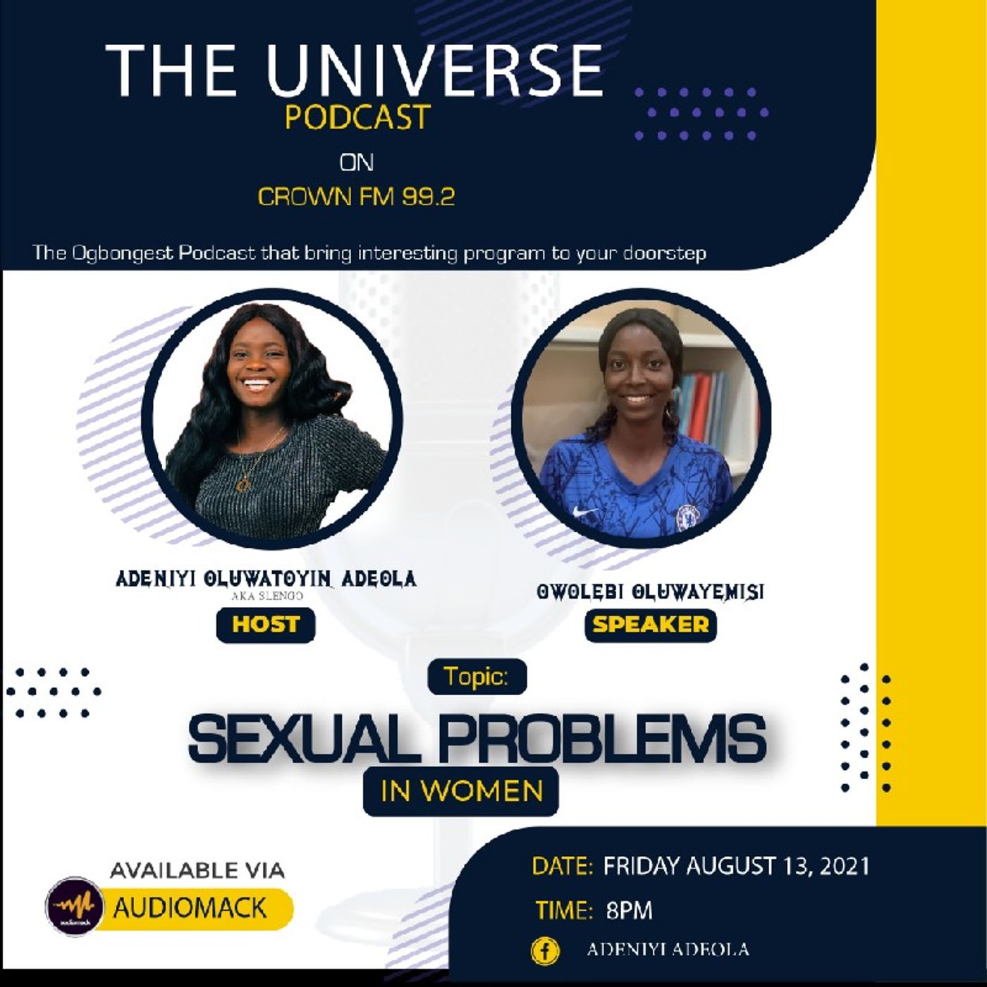 Adeniyi Oluwatoyin Adeola\'s podcast