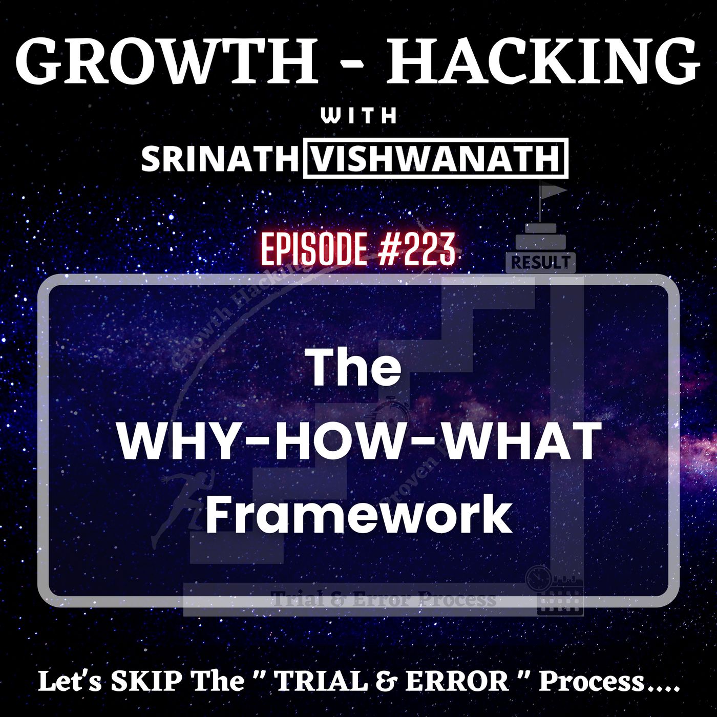 #223 - The WHY-HOW-WHAT Framework episode artwork