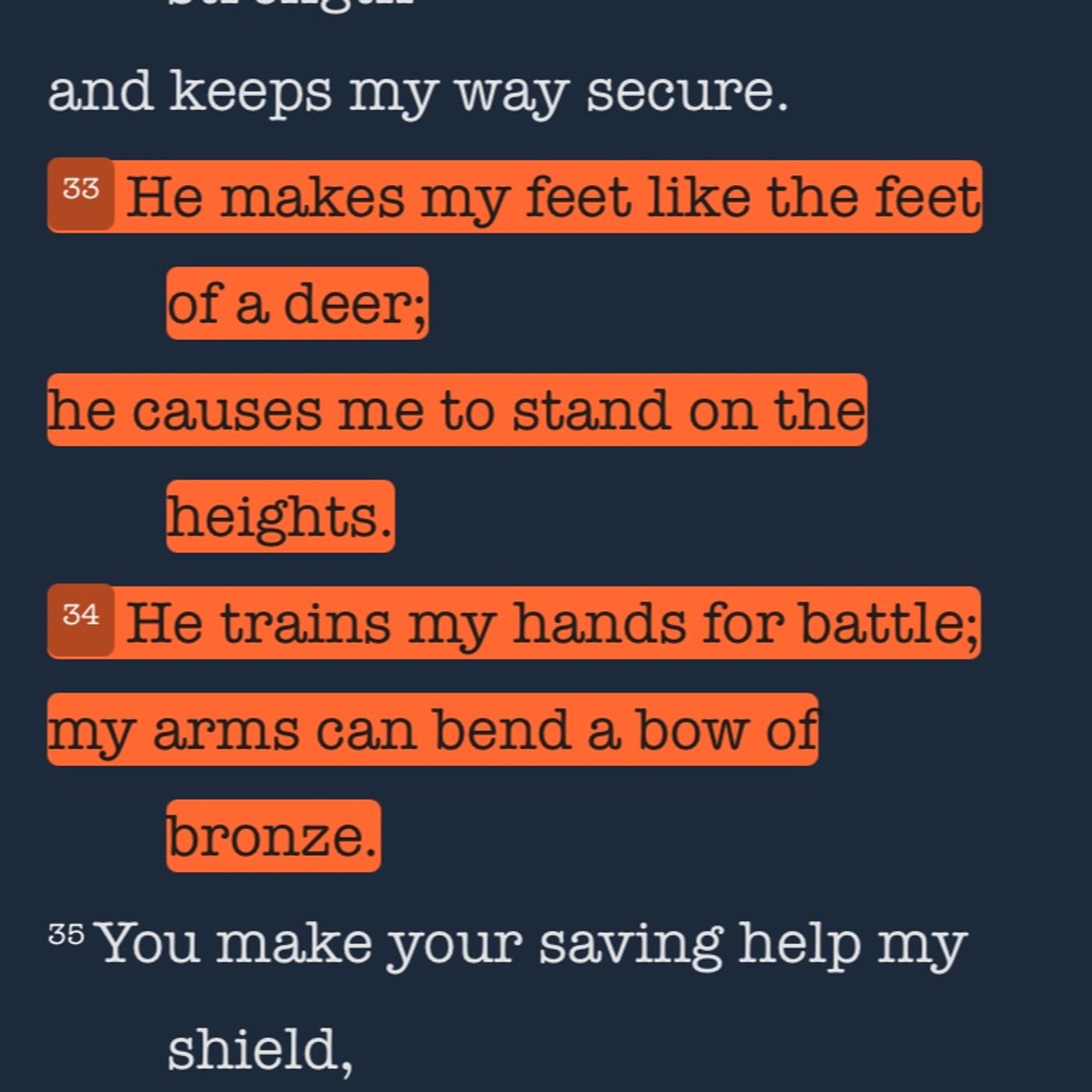 Gleaning from the Psalms