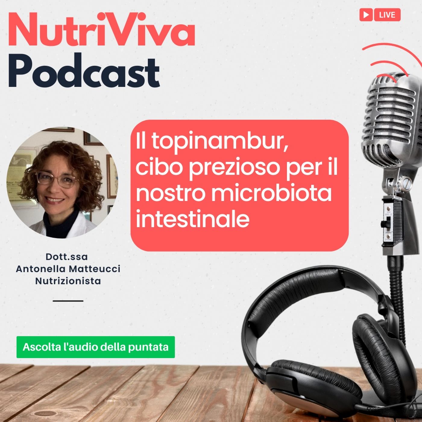 Il topinambur importante per il microbiota intestinale  Podcast 62928dae47dddfb318aaa425ba86bfab