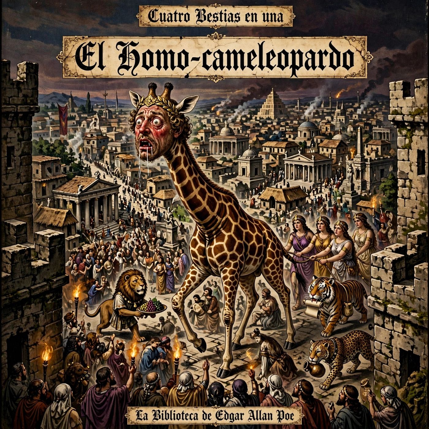 14 - Audiolibro Cuatro Bestias en una - El Homo-Cameleopardo - Edgar Allan Poe episode artwork