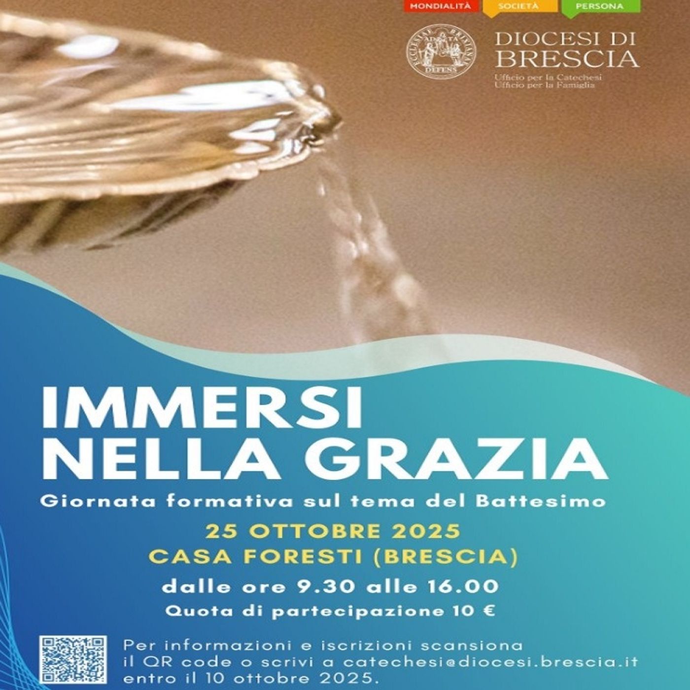 Immersi nella Grazia, una giornata di formazione sul Battesimo: intervista a don Gianmaria Frusca  -  19 settembre 2025 episode artwork