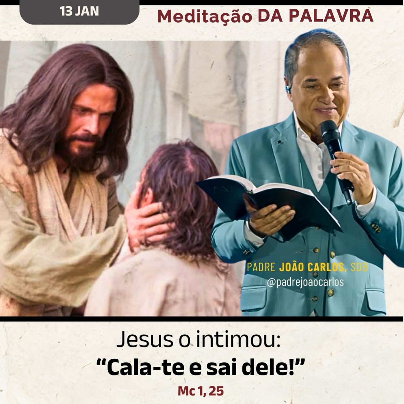 13 de janeiro - Meditação da Palavra do Senhor