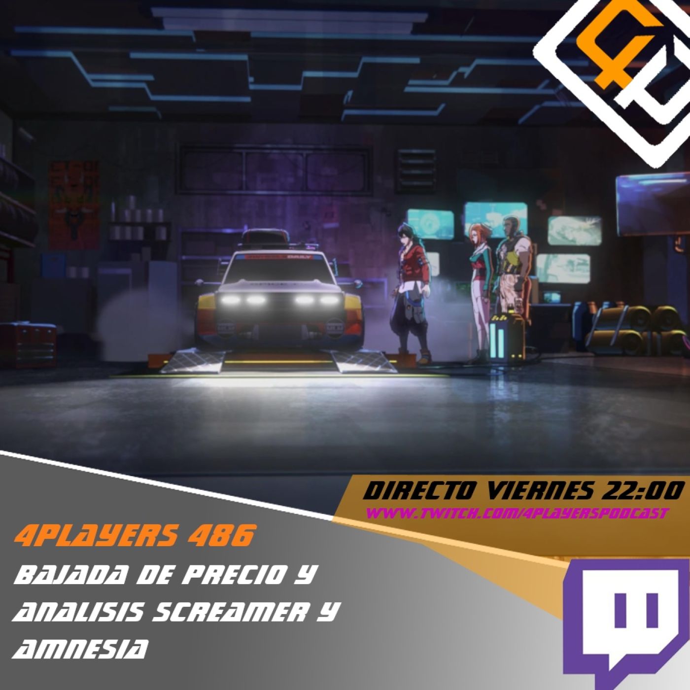 4Players 486 Bajada de precio y analisis screamer y amnesia episode artwork