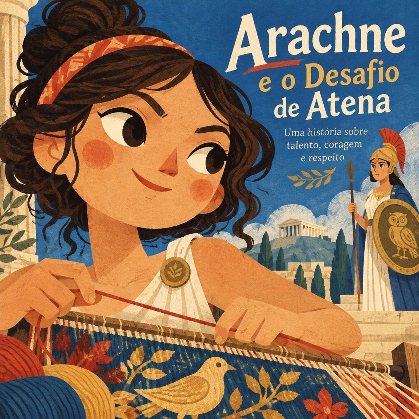 Arachne e o Desafio da Tapeçaria Mágica ｜【Mitologia grega】 episode artwork