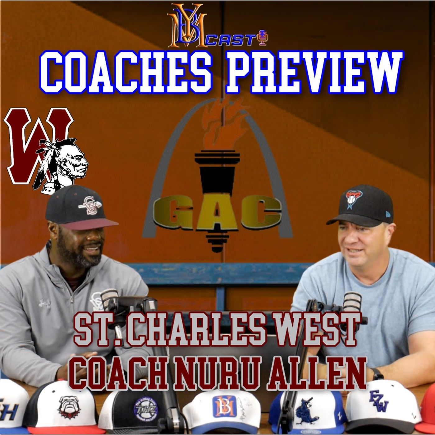 G.A.C. North Coaches Preview | St. Charles West Coach Nuru Allen | YBMcast episode artwork