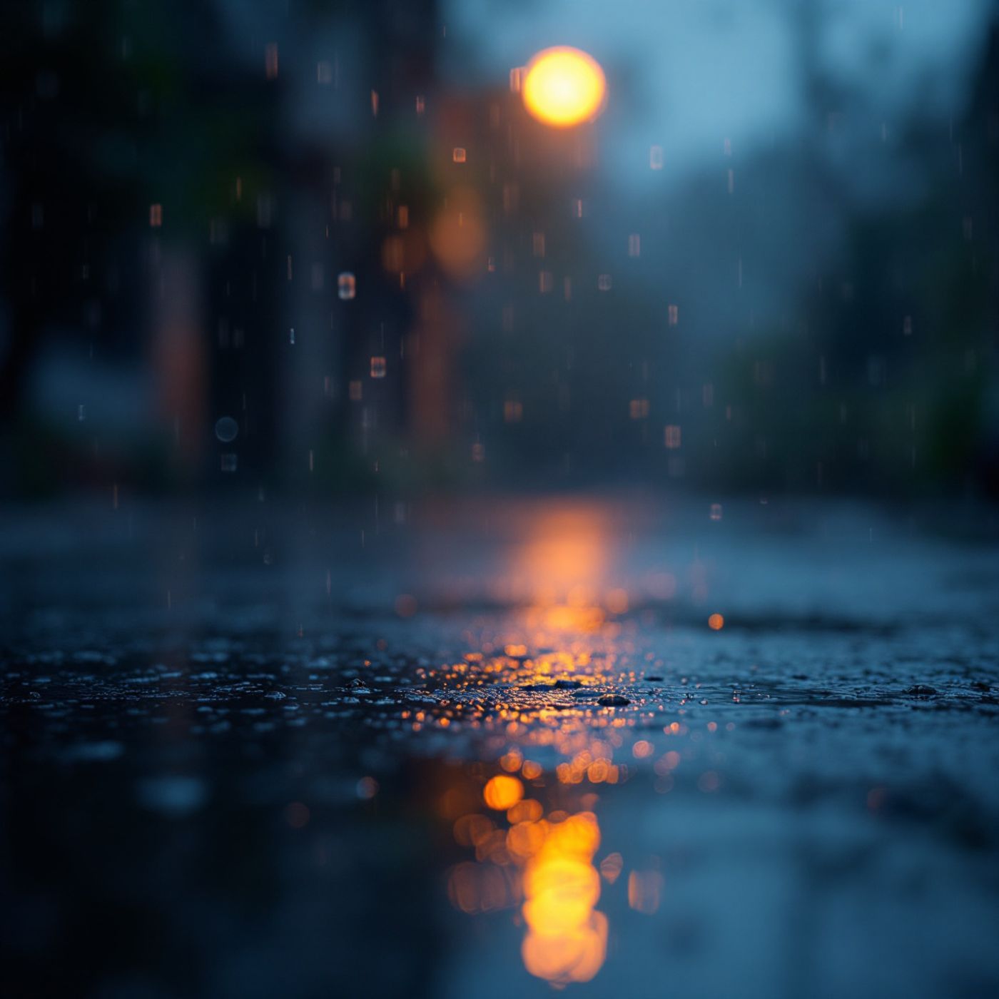 Night Rain Relaxation Journey for Stillness