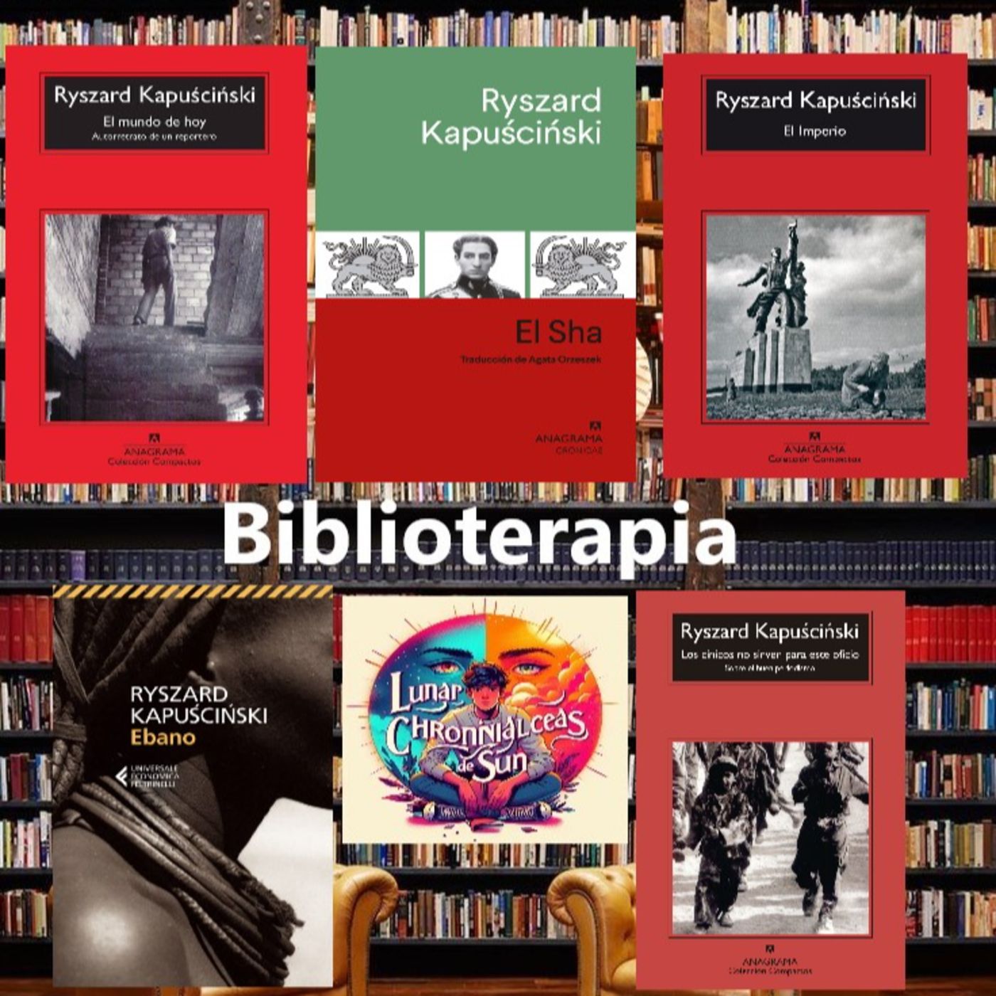 Ryszard #Kapuscinski - El Sha o la desmentura del poder, El mundo de hoy, El imperio, Ebano, Los cínicos no sirven para este oficio (Bibliot episode artwork