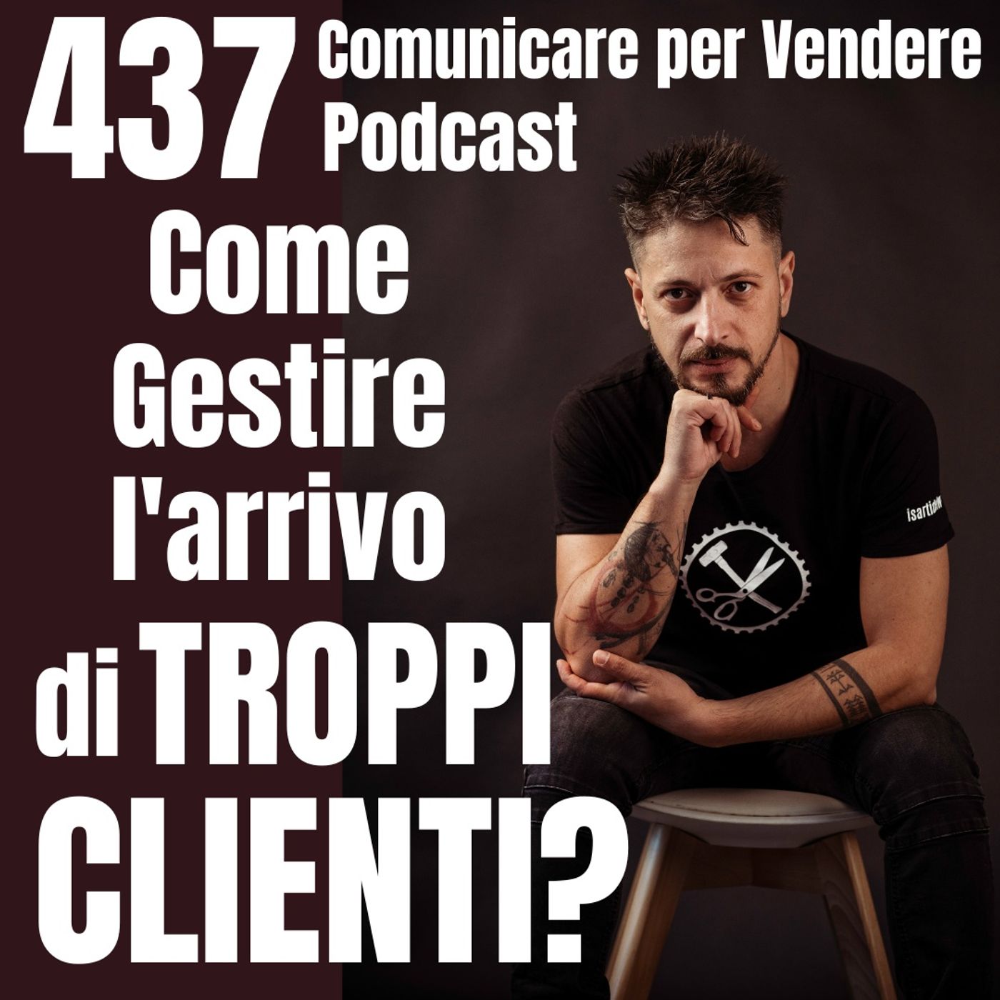437 - Come gestire l_arrivo di troppi clienti nella tua Azienda episode artwork