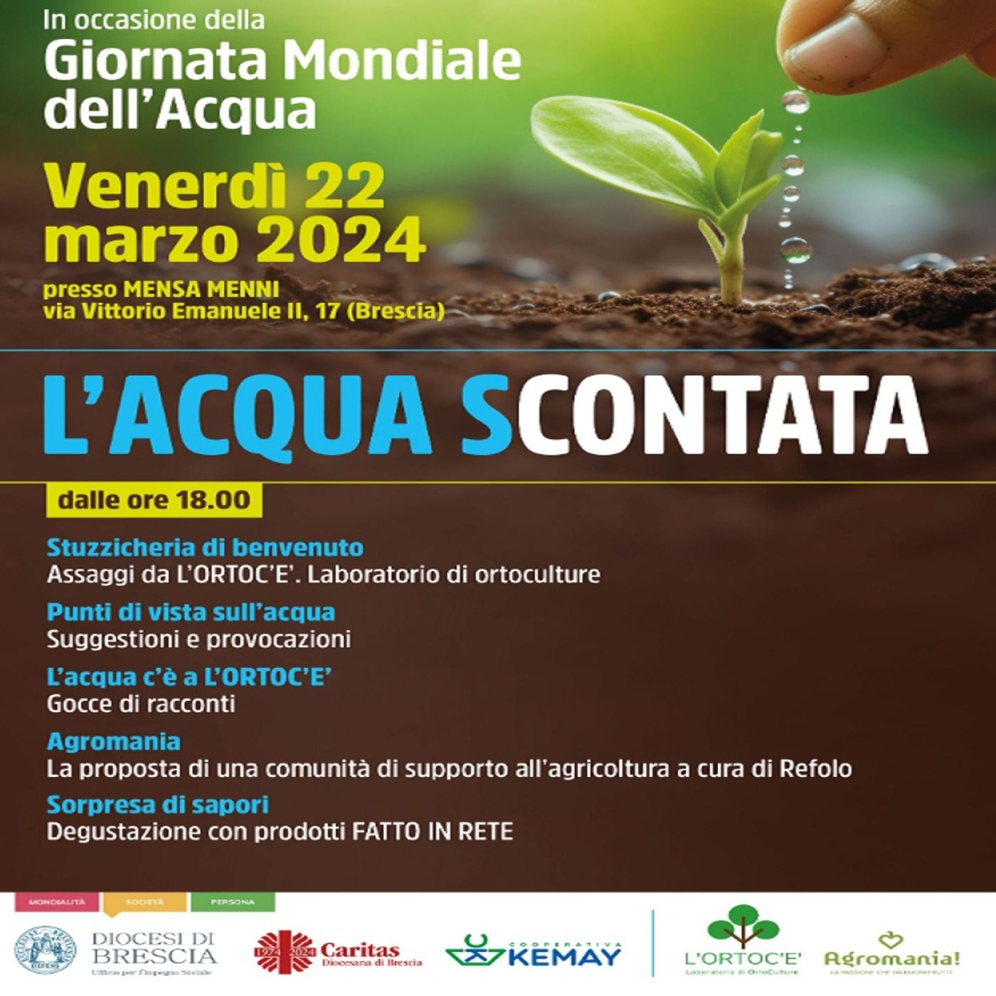 La Giornata Mondiale dell'Acqua alla Mensa Menni: intervista a Silvia Castellazzo  -  15 marzo 2024 episode artwork