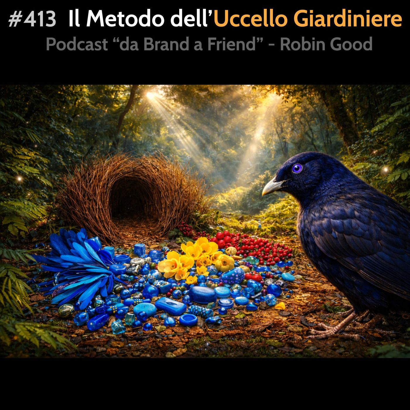 #413 - Il Metodo dell'Uccello Giardiniere episode artwork