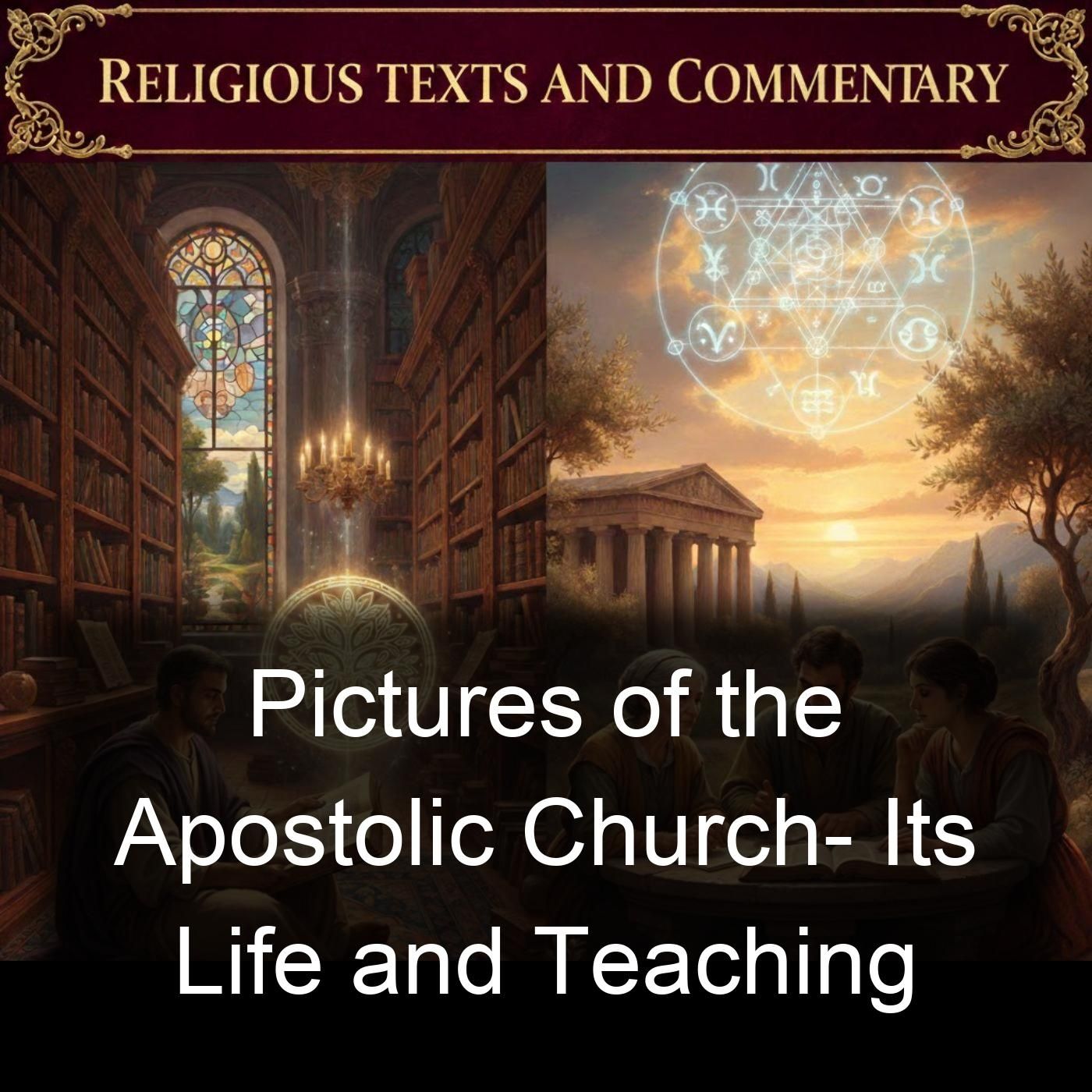 Pictures of the Apostolic Church- Its Life and Teaching cover art