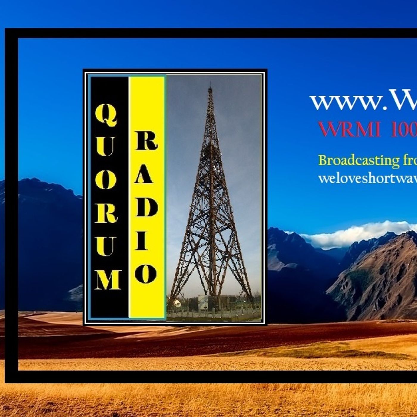 QUORUM RADIO MUSIC for WRMI SPONSOR FOR WE LOVE SHORTWAVE