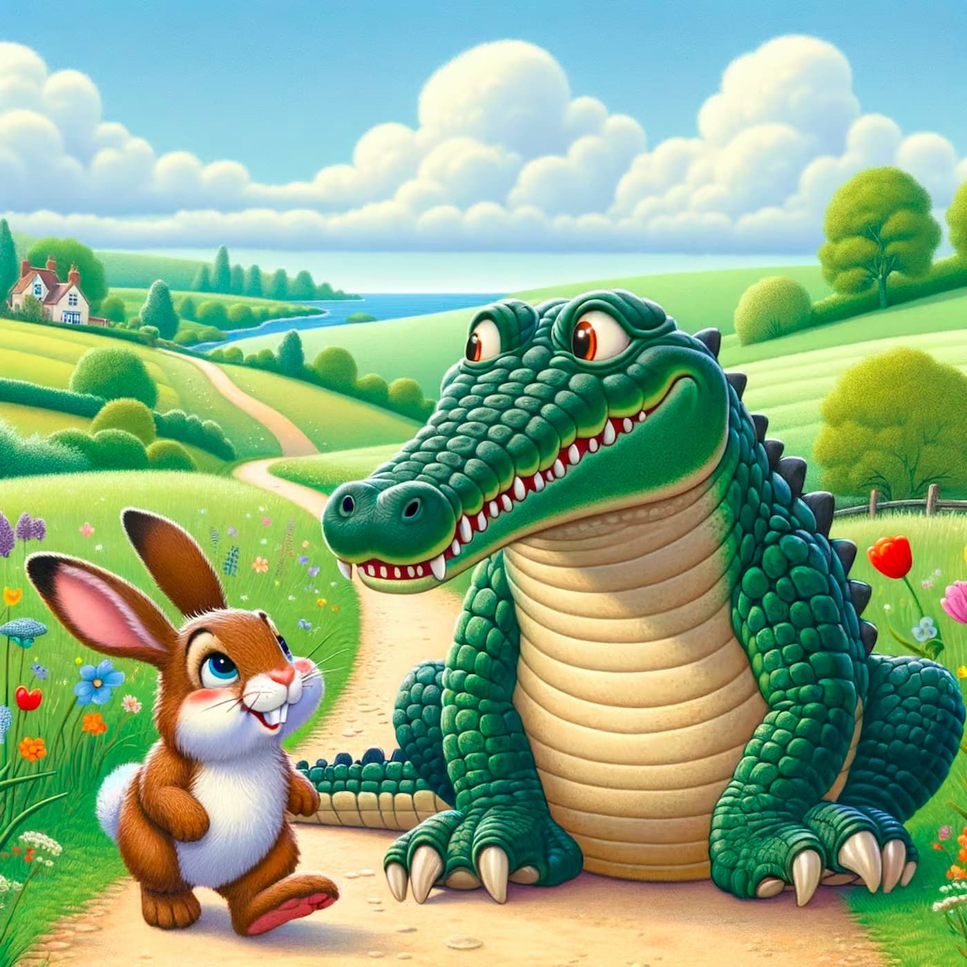 The Happy Hare Seeks The Weather Man | Animal Stories episode artwork