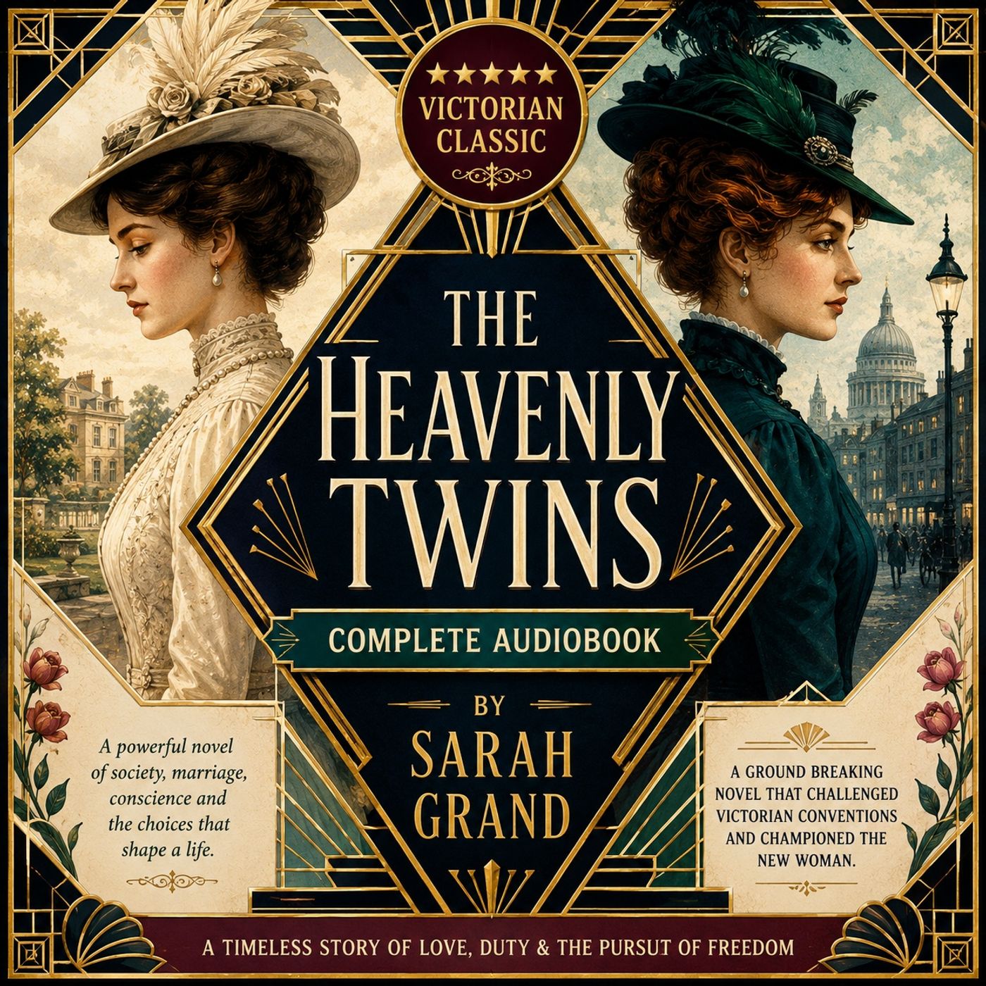 The Heavenly Twins by Sarah Grand | Complete Audiobook | Groundbreaking Victorian Social Novel Part 1 episode artwork