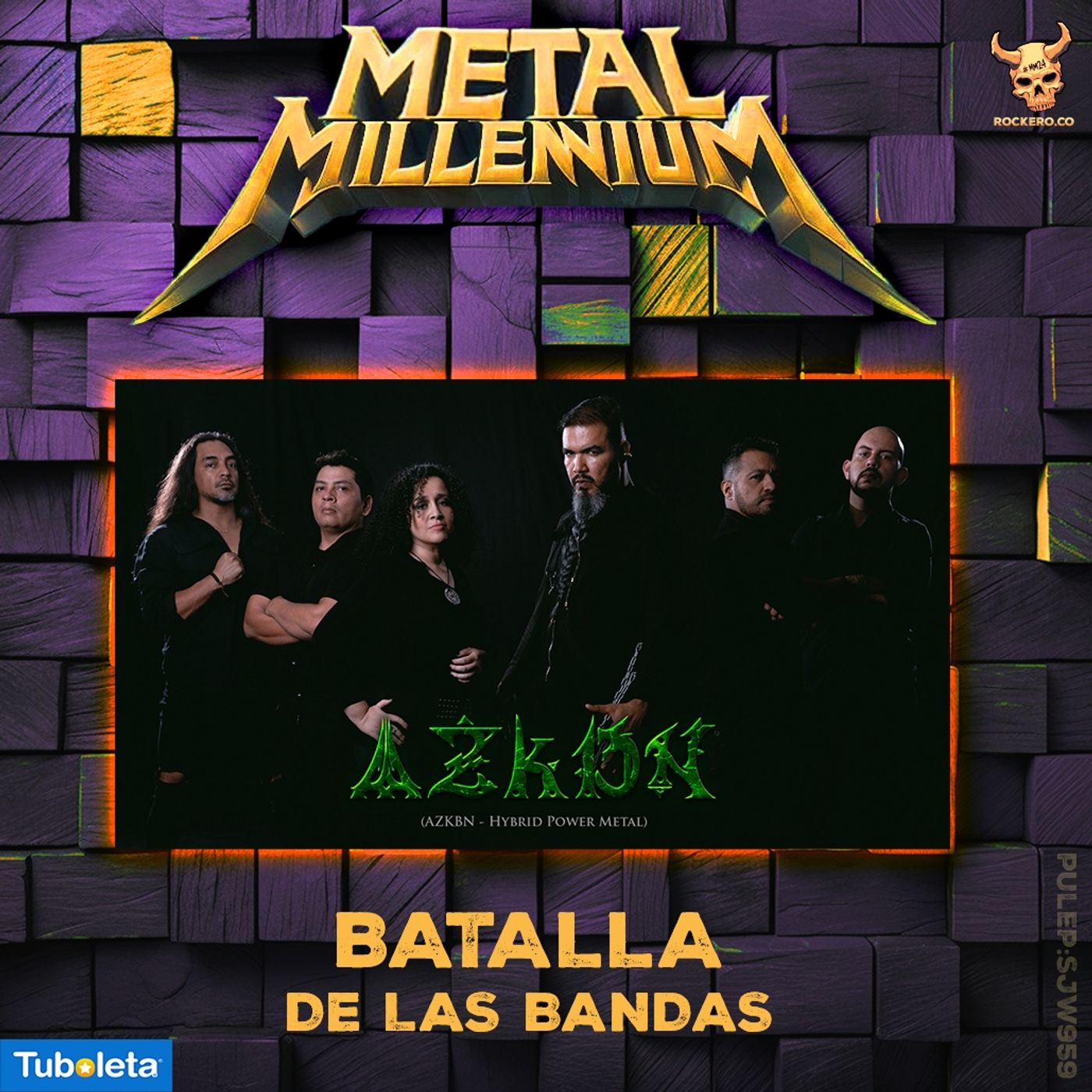 AZBKN - ENTREVISTA BATALLA DE LAS BANDAS METAL MILLENNIUM
