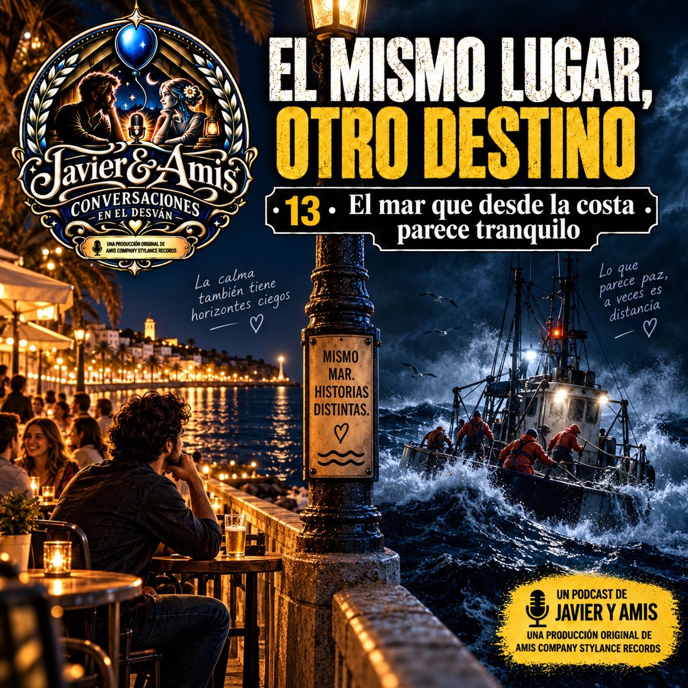 El mismo lugar, otro destino - 13 - El mar que desde la costa parece tranquilo