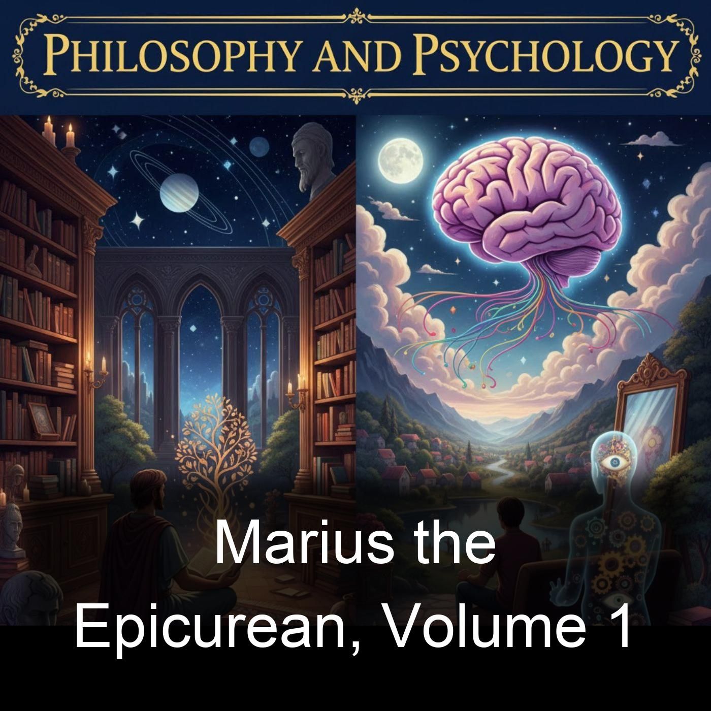Marius the Epicurean, Volume 1 cover art