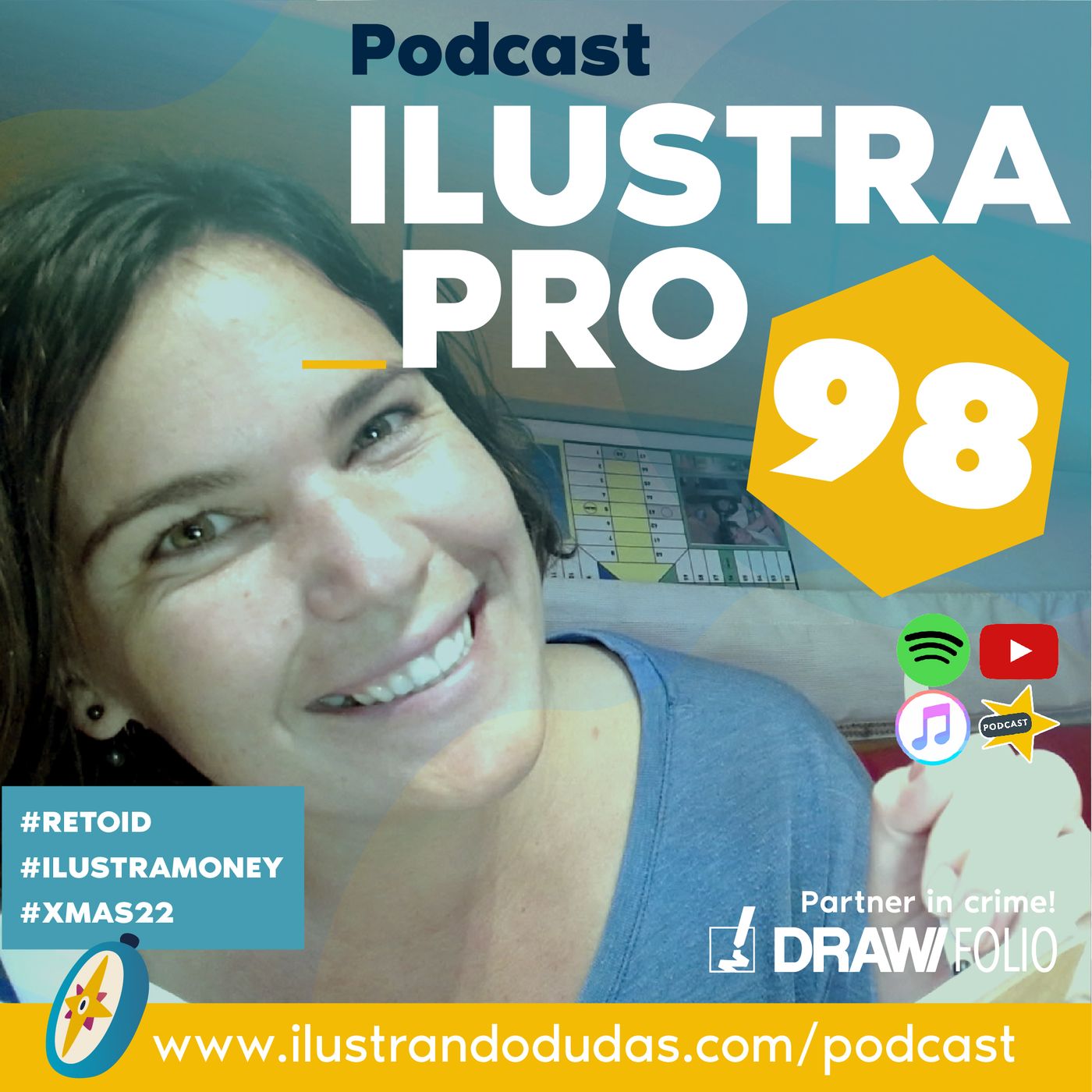 Portada de Podcast ILUSTRAPRO [by Ío Bru]