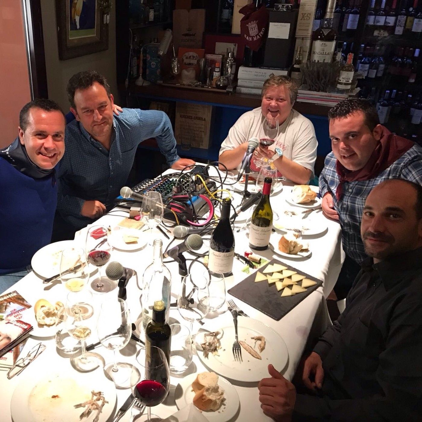 Programa de radio en la Taberna Herrerías en Logroño