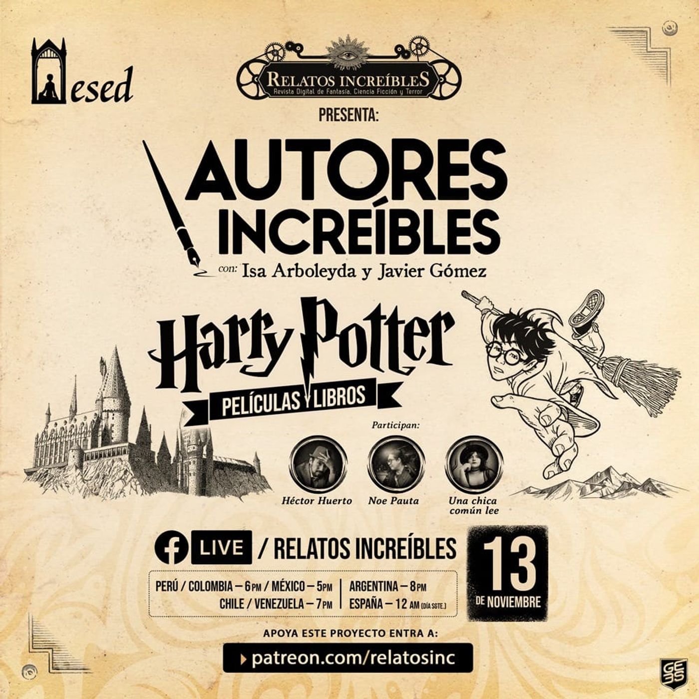 Autores Increíbles